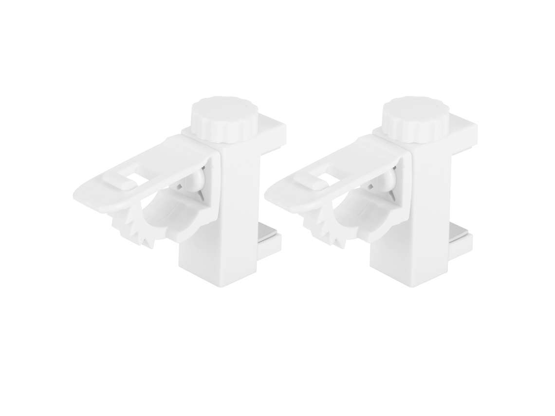 Suporte Para Barra De Cortina Multiuso, Gancho De Fixação, Organizador, Capacidade De Carga 1kg‑2kg