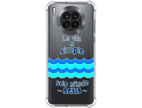 Carcasa Huawei Honor 50 Lite 5G / Nova 8i TUMUNDOSMARTPHONE Agua Multicolor