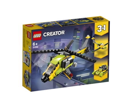LEGO Creator 3 en 1: Aventura en Helicóptero (Edad Mínima: 6 - 114 piezas)