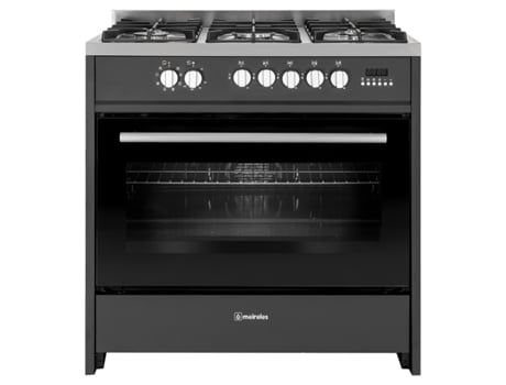 Cocina MEIRELES E 911 BL (121 L - Gas Butano-propano - Negro)