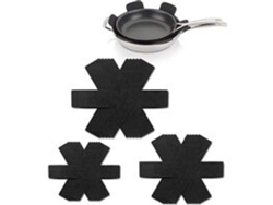 Protectores De Fieltro Para Ollas, 15 Piezas En 3 Tamaños Para Evitar Arañazos (negro)