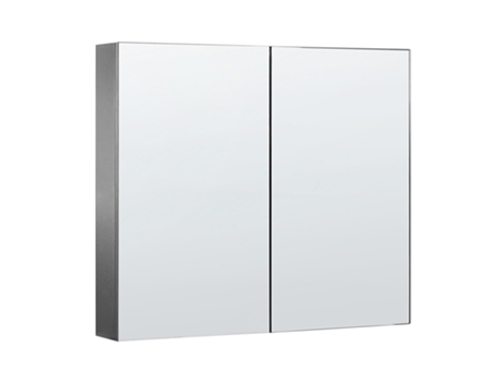 Armario de Baño BELIANI Navarra en Contrachapado Negro 80X14X70