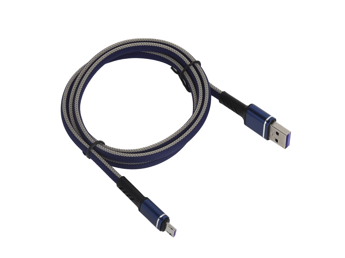 Cabo Usb De Carregamento Rápido Inteligente 5a 1m Para Celular Ios/android Com Transferência De Dados