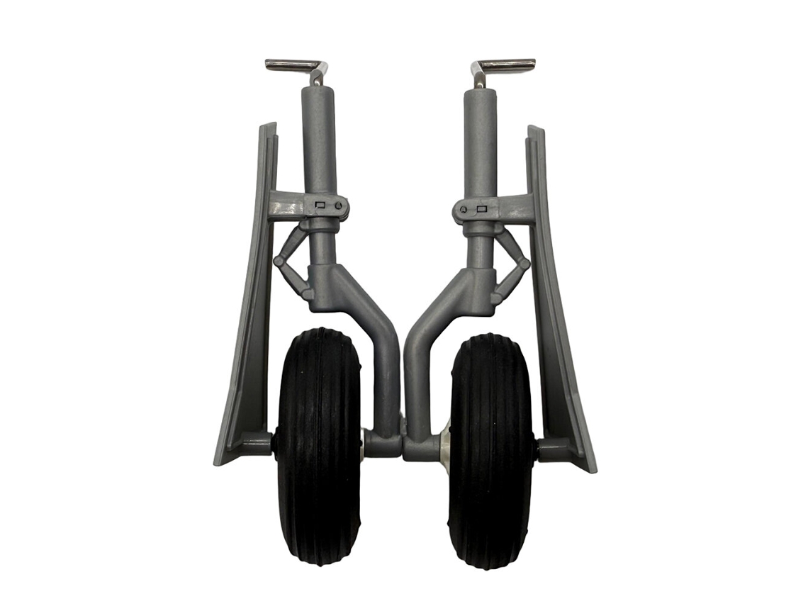 1 Setmo-fly P-51d Mustang / Mf-a84 / Kootai Ki-84 Rc Airplane Spare Parts Landing Gear Set