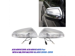 Par De Luces Intermitentes Para Espejos Retrovisores Laterales De Puertas Para W164 Ml350 Ml550 Gl450 A1649061300 A1649061400