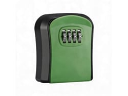 Caja De Llaves Chrui Segredo 4 Dígitos 8x4x9.5cm (verde)