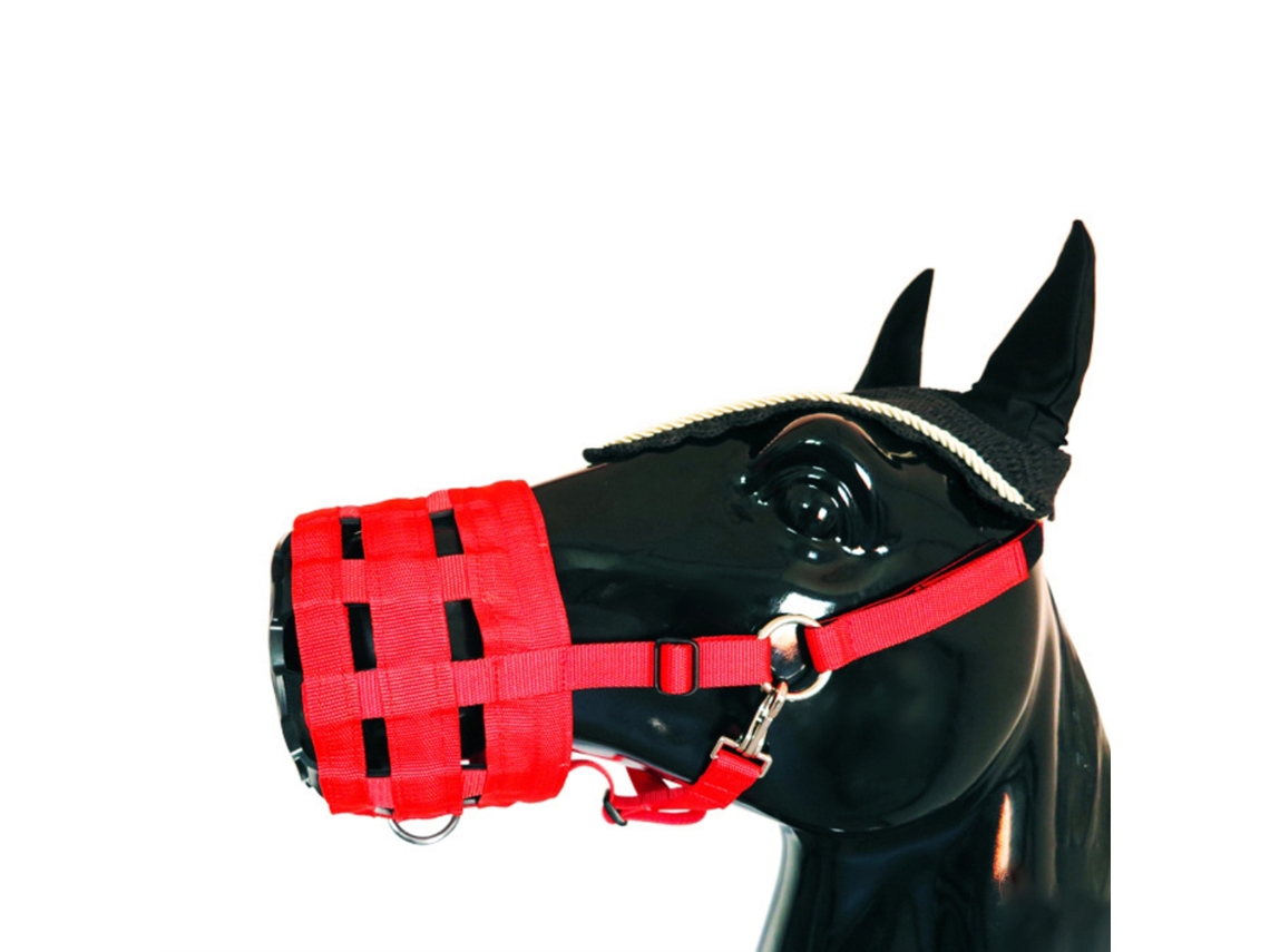 2026-boquilla Para Pastoreo De Caballo Con Forro Cómodo De Nylon Heavy Duty Waffle Equipo Ecuestre Con Hebilla Y Cierre De Velcro