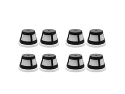 Conjunto de 8 filtros HEPA laváveis de substituição, compatíveis com o aspirador Bissell Aeroslim 29869.
