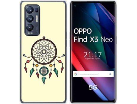 Carcasa Oppo Find X3 Neo TUMUNDOSMARTPHONE Atrapasueños Multicolor