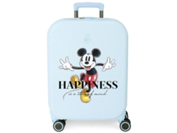 Disney Mickey Maleta De Cabina Abs Rígida Happiness Azul