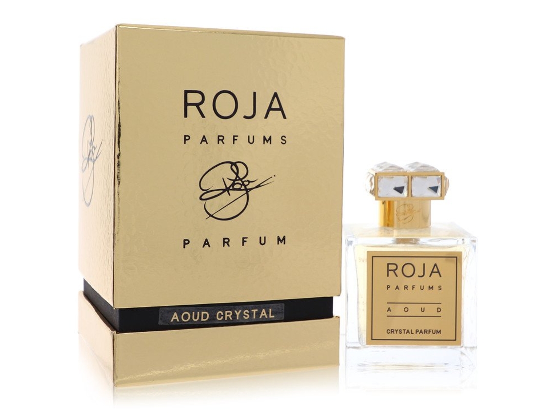 Perfume Femenino Roja Aoud Crystal ROJA PARFUMS Extrait De Parfum (Unisex) 3.4 oz for Women (100 ml)
