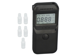 Medidor De Alcohol Portátil, Analizador De Aliento Digital Con Pantalla Lcd Y 4 Unidades De Medida.