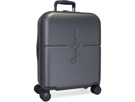 Maleta de Cabina ABS Rígida Highlight PEPE JEANS Azul (40x55x20cm - 37L)