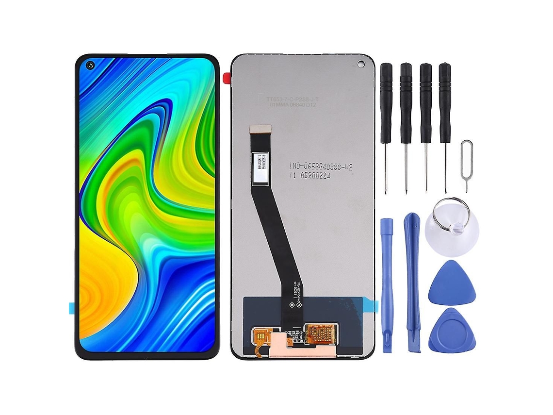 Pantalla Lcd Tft Para Xiaomi Redmi Note 9 / Redmi 10x 4g Con Digitalizador, Montaje Completo (negro)