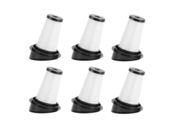 6 filtros lavables para aspiradora Zr005202 Rh72 X-pert 160