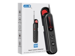Detector De Cámara Oculta 4 En 1, Escáner De Señal Rf, Localizador Gps (negro)