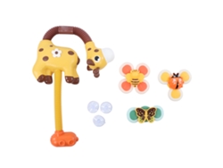 Yncm-juguetes De Baño Para Bebés: Aspersor, Grifo, Cabeza De Ducha Y Bomba De Agua