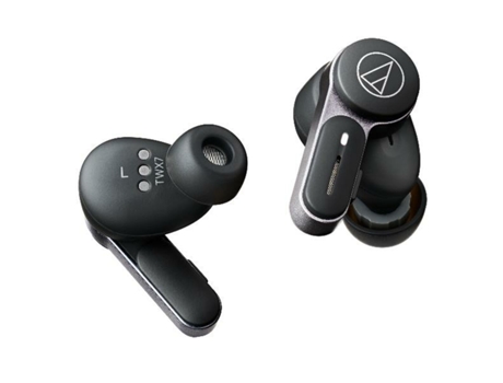 Auriculares in Ear Bluetooth AUDIO-TECHNICA IBERIA ATH-TWX7BK Negro