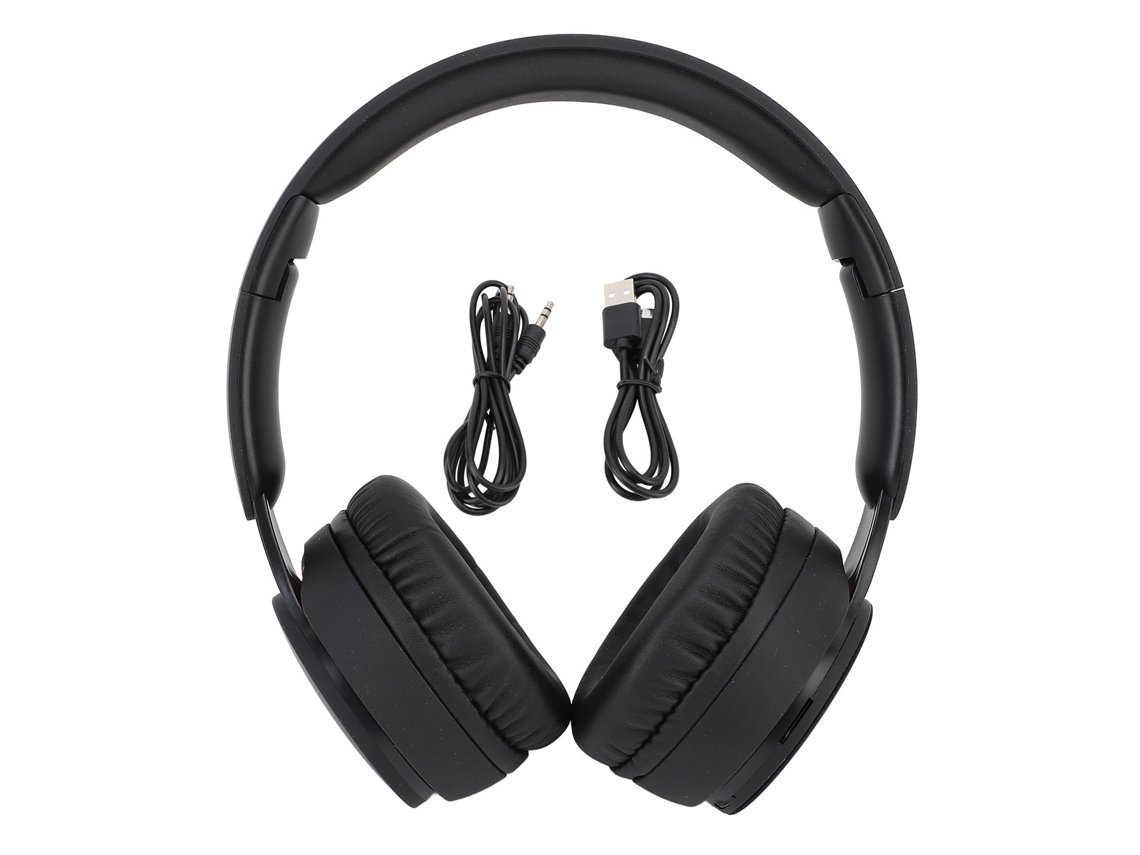 Auriculares Inalámbricos Bluetooth Con Graves Profundos, Sonido Estéreo Bilateral, Batería De 450 Mah, Plegables Para Ordenadores Y Dispositivos De Juego.