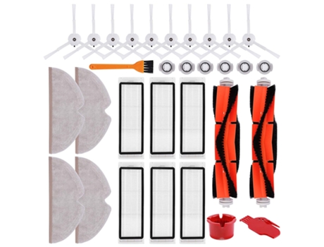 Kit de accesorios para aspiradora robótica pura Xiaomi Roborock E35 E25 E20 S50 E4 S6 S51 S5 Max S6 Max/S6