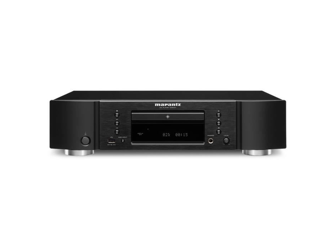 Marantz Cd6007 Black - Tocadiscos Cd-Cd-R-Cd-Rw-Mp3-Wma - Conversación DA 192 Khz-24 Bit - Amplificador de audio - Puerto USB MARANTZ