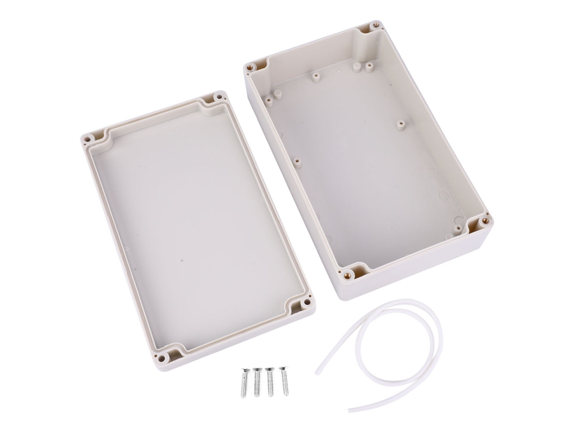 2026velora-caja De Unión Exterior Impermeable Ip65, Estuche De Alimentación De Seguridad 200x120x55mm Para Proyectos Eléctricos
