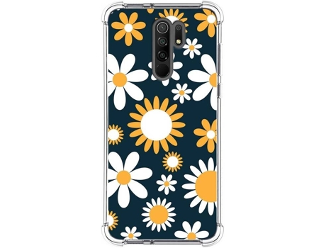 Carcasa Xiaomi Redmi 9 TUMUNDOSMARTPHONE Dibujos Antigolpes Flores 08 Multicolor