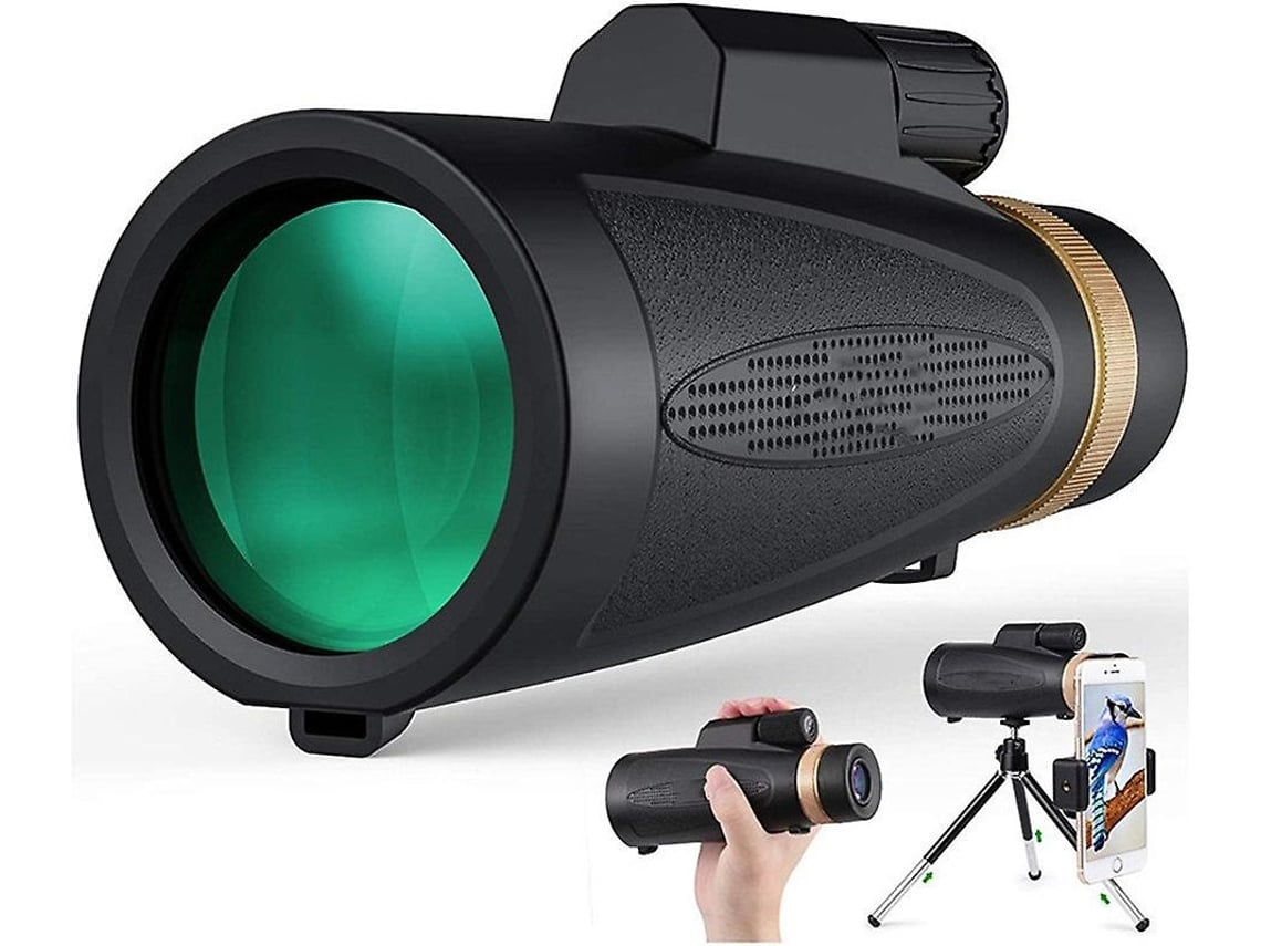 Telescópio Monocular 12 16 60 Zoom De Alta Definição Wide View Com Ocular Retrátil E Fmc Bak4 Prisma À Prova De Nevoeiro À Prova Saisiyiky