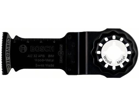Hoja de Sierra de Inmersión BOSCH Bim Aiz 32 Apb Madera y Metal 50x32 mm