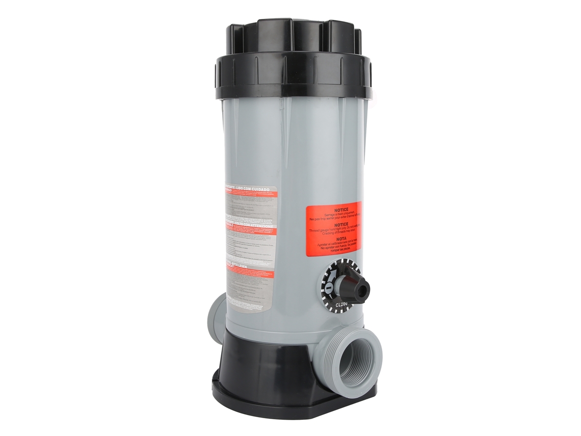 Clorador automático de 4 litros para piscinas - Dosificación química