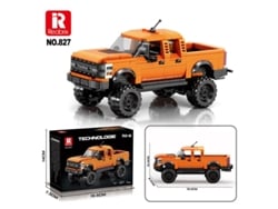 Conjunto De Bloques De Construcción Pequeños De Ocho Compartimentos Para Coches De Juguete Educativos Para Niños.
