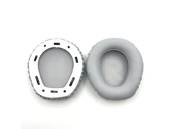 Almohadillas para auriculares JBL Quantum Q100, espuma suave, color gris.