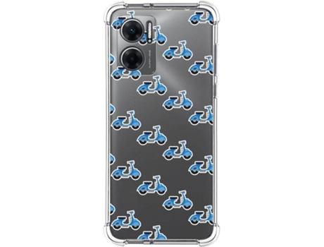 Carcasa para Xiaomi Redmi 10 5G TUMUNDOSMARTPHONE Dibujos Antigolpes Scooter Multicolor