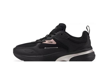 Zapatillas Mujer PUMA FS Runner Metallic Wns Negro (38,5 eu)