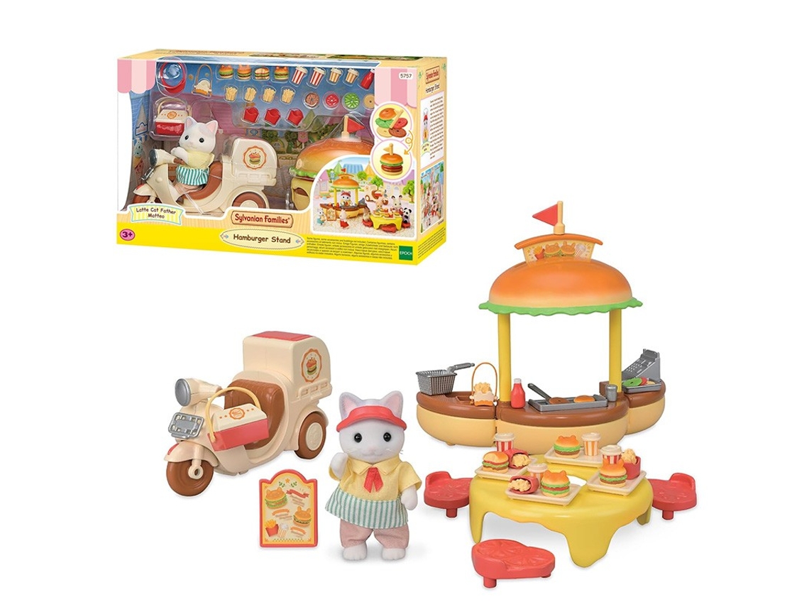 SYLVANIAN Puesto de Hamburguesas