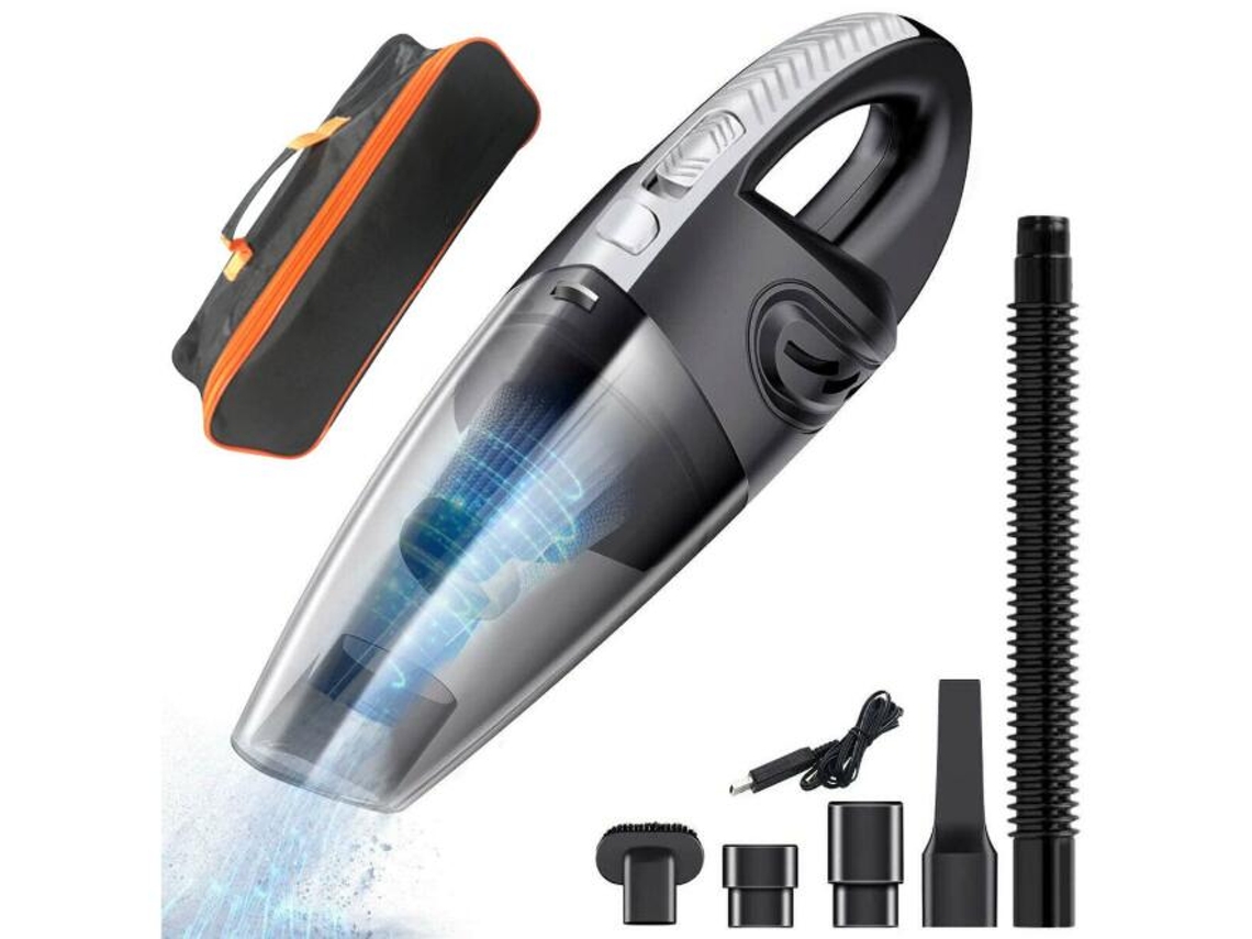Aspirador de mano SZSMART Inalámbrico (120 W - 5000 Pa)
