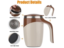 Mezclador de café portátil, mezclador automático, agitador eléctrico, máquina para jugos y leche para cocina casera, 400 ml Gusshious