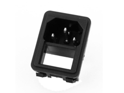 Enchufe Iec320 C14 De 3 Polos, 250 V Ca, 10 A, Con Interruptor Basculante De Seguridad