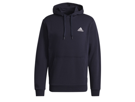 Sudadera con Capucha de Hombre ADIDAS Capuz Essentials Tam Rojo (S)