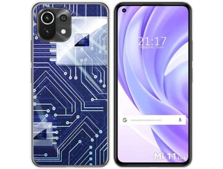 Carcasa Xiaomi Mi 11 Lite 4G / 5G / 5G NE TUMUNDOSMARTPHONE Circuito Multicolor