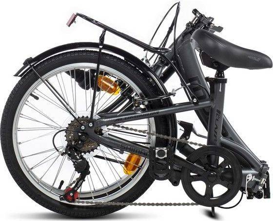 Bicicleta Plegable MOMA BIKES BIFIRST2GUN Gris (80x35x65 cm)