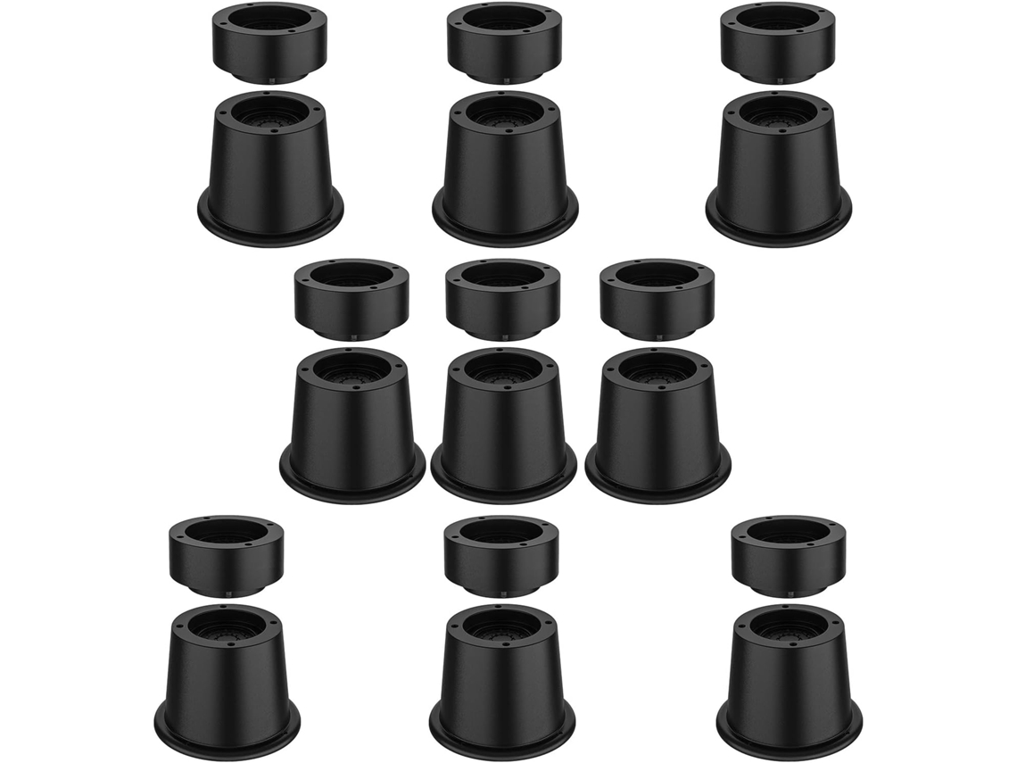 Juego De 9 Elevadores De Cama Multiusos De 2 Pulgadas, Accesorio Práctico Para Sofá, Mesa, Silla, Escritorio, Uso