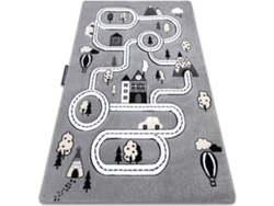 Alfombra DYWANY LUSZCZOW Petit Town (Gris - 240 x 330 cm - Polipropileno)