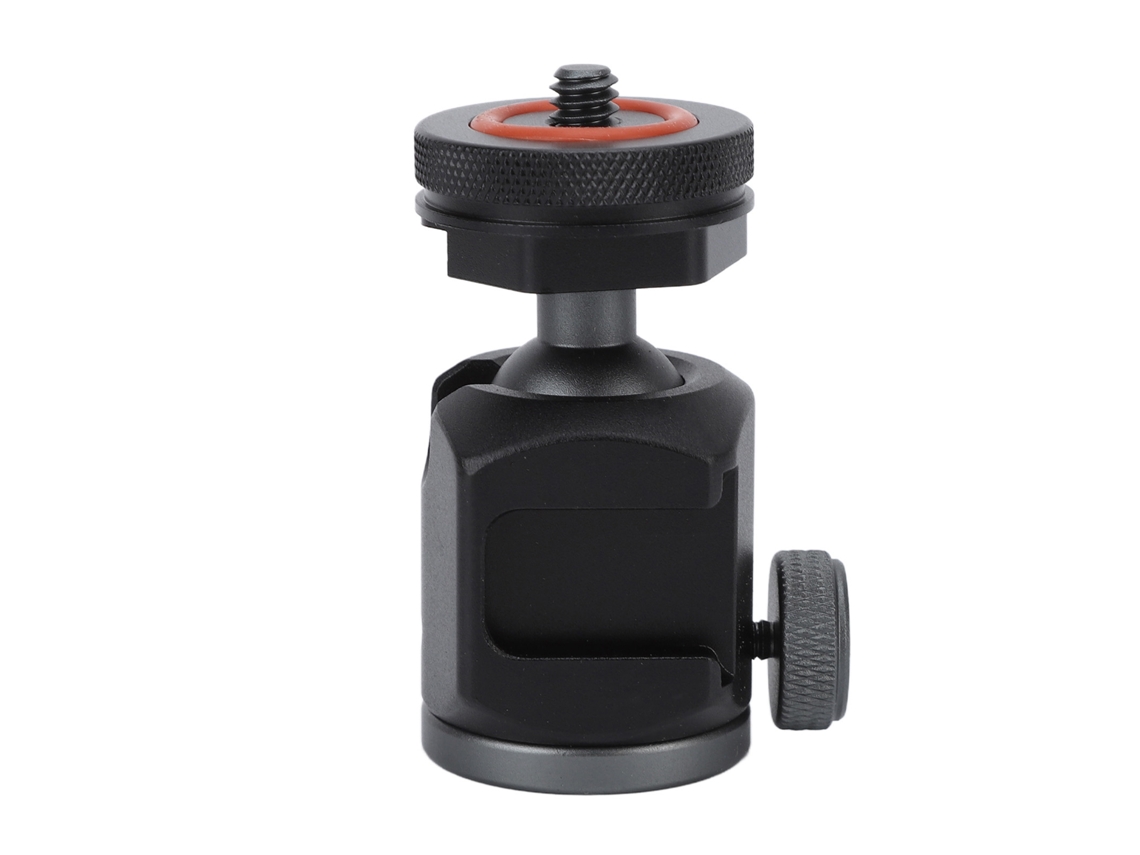 Cabezal De Trípode De Aluminio Giratorio De 360 Grados Con Adaptador Para Cámara De 1/4 De Pulgada.