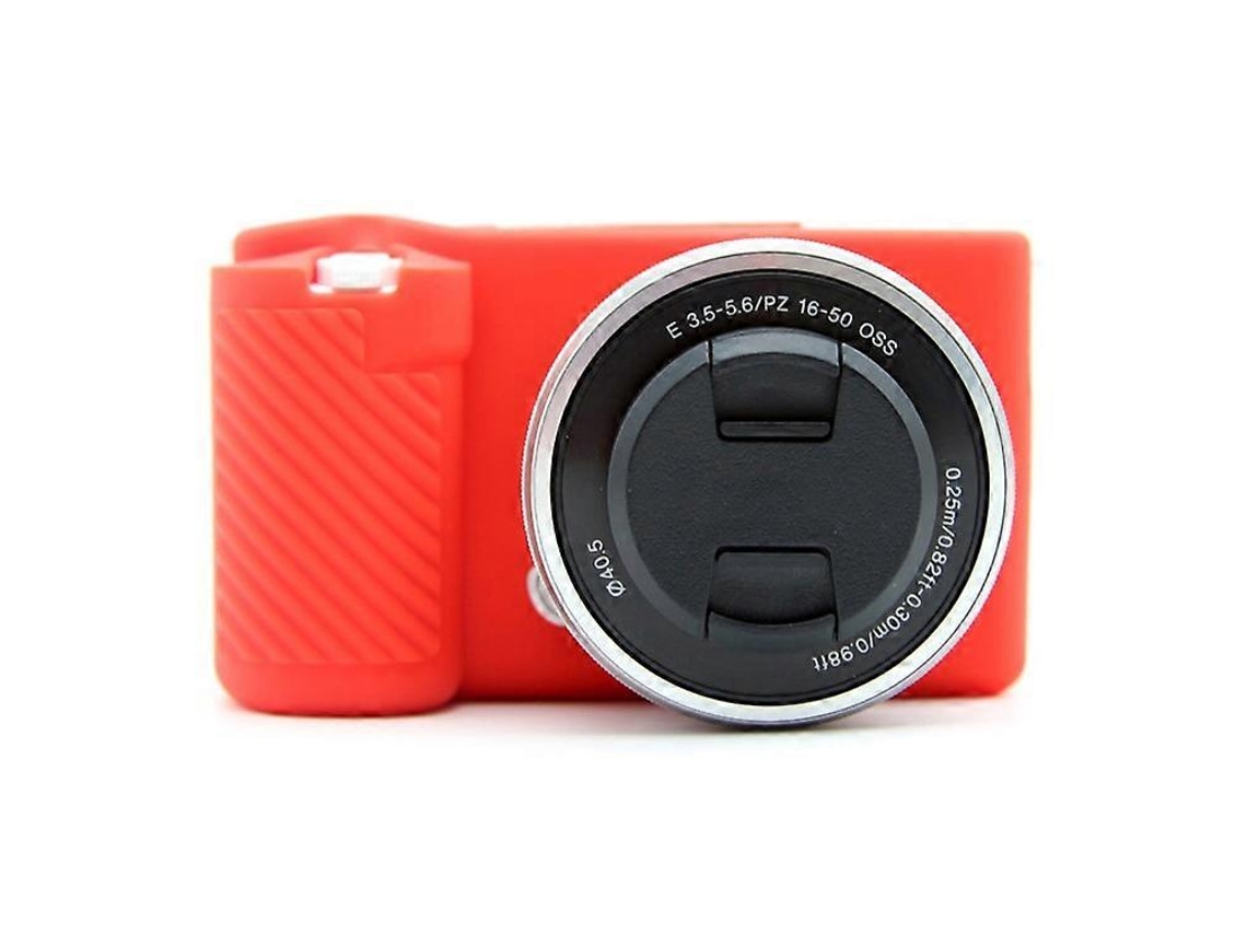 Funda protectora de silicona antideslizante compatible con cámara Sony Zv E10 Facpoet
