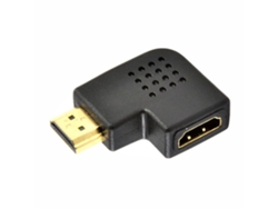 Adaptador HDMI macho/hembra en ángulo de 90º