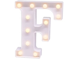Letras Com Luzes Led Para Decoração De Interiores F