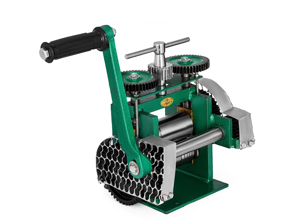 Laminadora manual de 85 mm para metal, joyería y artesanía Tekmaquinas