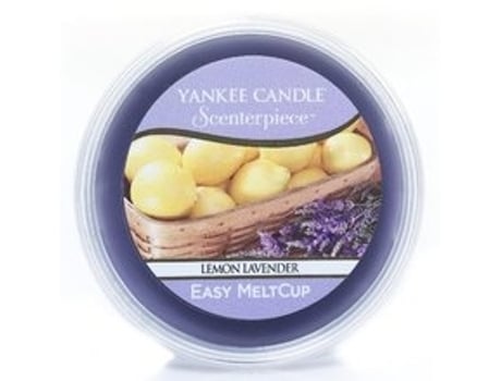 YANKEE CANDLE - Lemon Lavender Scenterpiece Easy MeltCup (Lemon with Lavender) - Fragrance Wax 61.0g