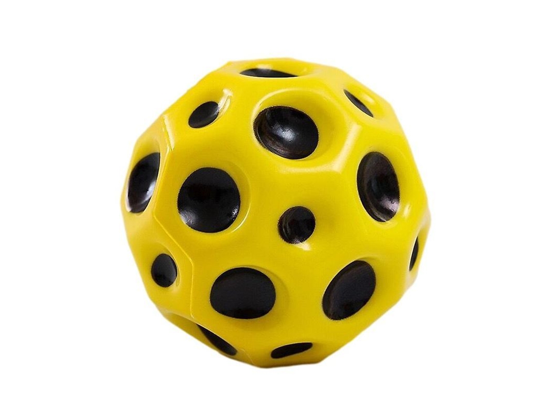 Pelota De Goma Con Gran Rebote Espacial, Juguete Sensorial Para Entrenamiento Deportivo, Para Uso En Interiores Y Exteriores, Fácil De Agarrar.